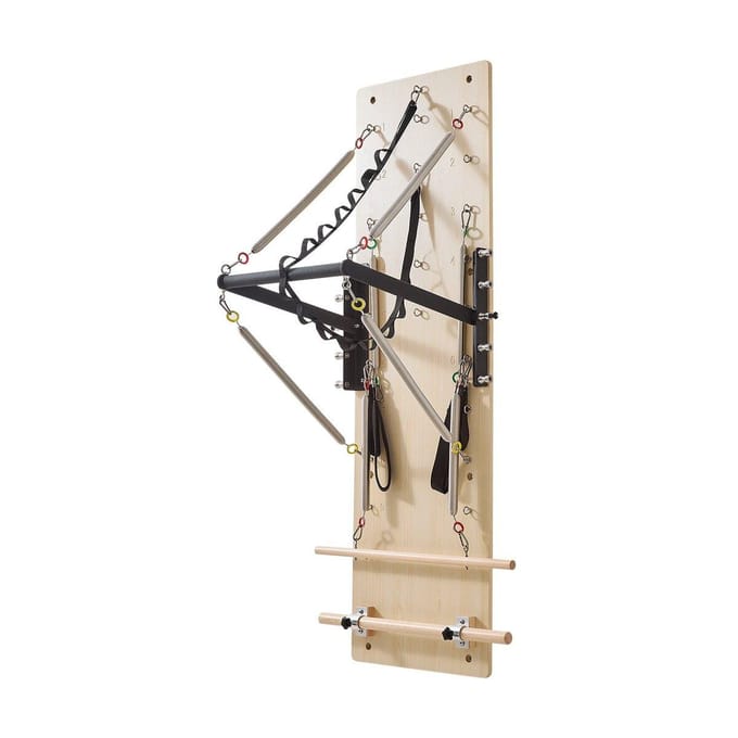 Machine Reformer Pilates Murale Planche à Ressorts Pilates Bois d'Érable