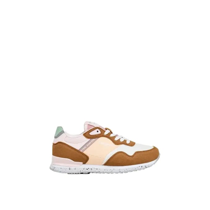 Pepe Jeans London Bubble Schoenen Bruin,Roze EU 34 Meisje