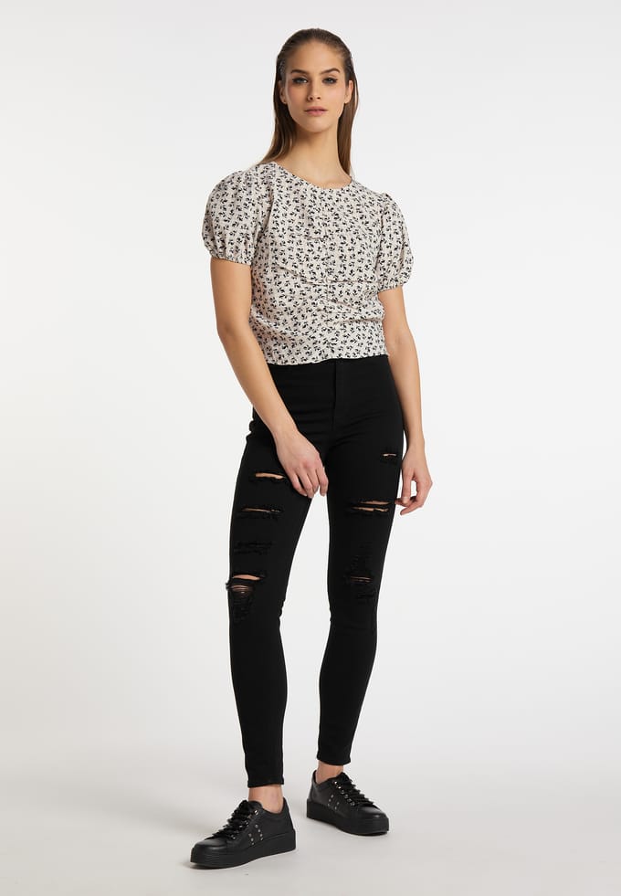 Mymo Blouse shirt Dames wolwit