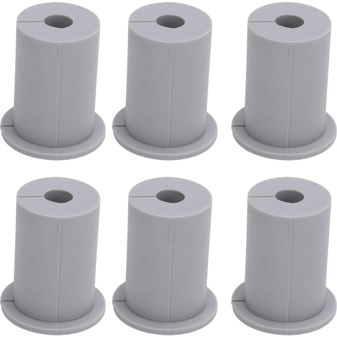 Kit de Passage de Câbles Ethernet 6 Pièces Apparence Améliorée Silicone Câble Passe-Mur Œillet pour Mur de 1 Pouce