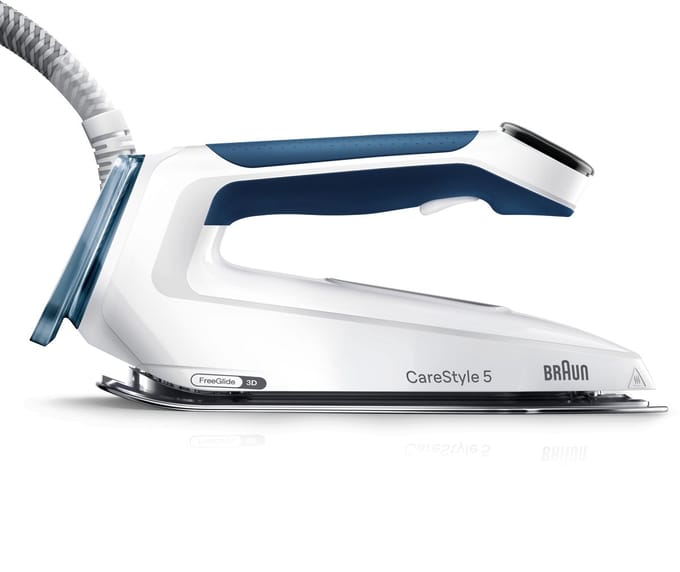 Braun CareStyle 5 IS5245BL - Stoomgenerator - Lichtgewicht Strijkijzer - Groot Waterreservoir - Blauw
