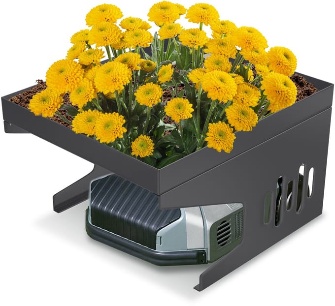 ACXIN Robotmaaier Garage – Metalen UV‑ & Stofdichte Bescherming – 70x60x42,5 cm