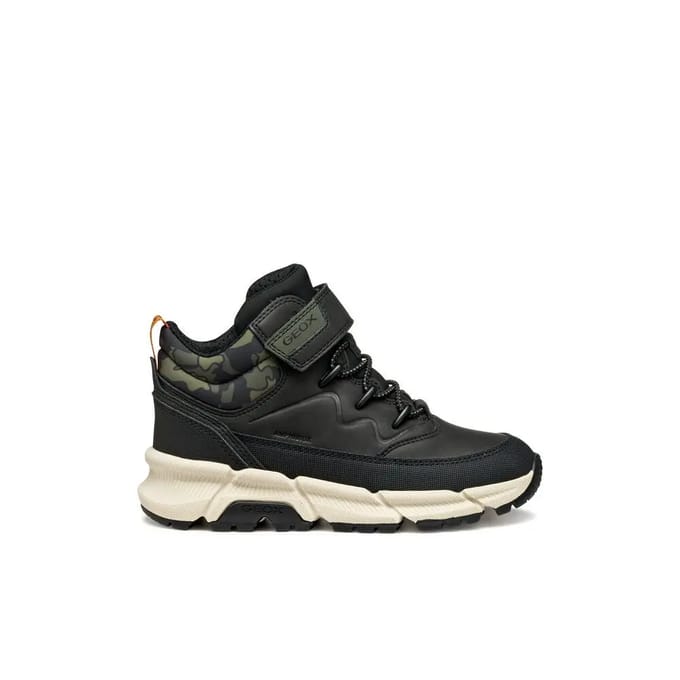 GEOX FLEXYPER PLUS ABX JONGENS - ZWART/MILITAIR GROEN