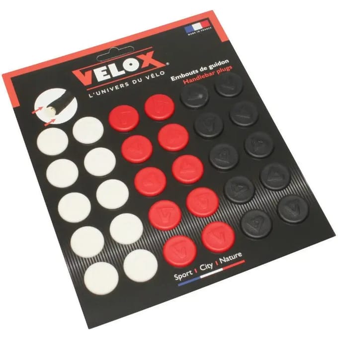Set van 30 stuurkappen voor racefietsen Velox