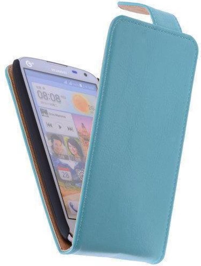 Classic Turqoise Nokia Lumia 930 PU Leder Flip Case Hoesje
