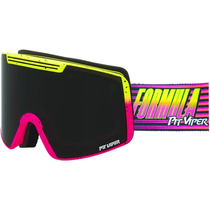 Pit Viper The Formula Backslap Small Skibril Roze Smoke/CAT3 Man,Vrouw