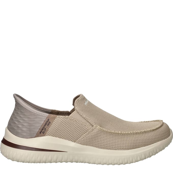Skechers Slip-ins Delson 3.0 - Cabrino - Heren Instappers - Taupe