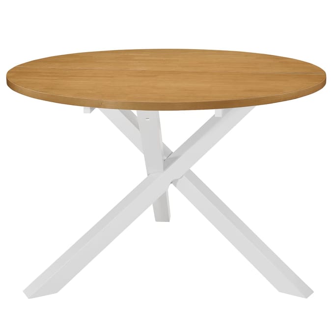 vidaXL - Eettafel - 120x75 - cm - MDF - wit