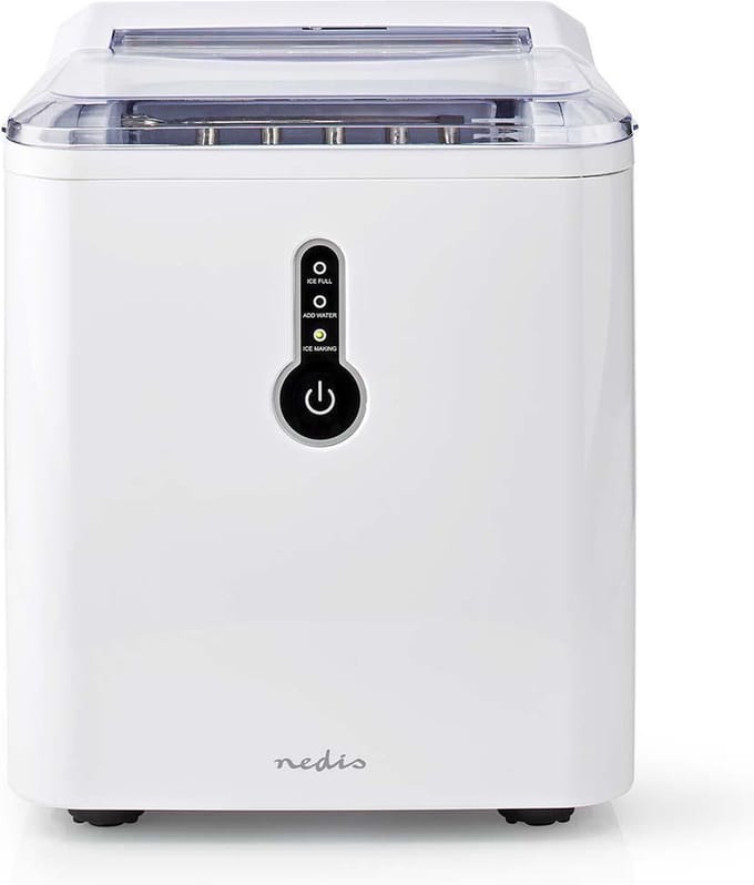 Nedis Ijsmaker KAIC100FWT - ice cube maker - portable - white