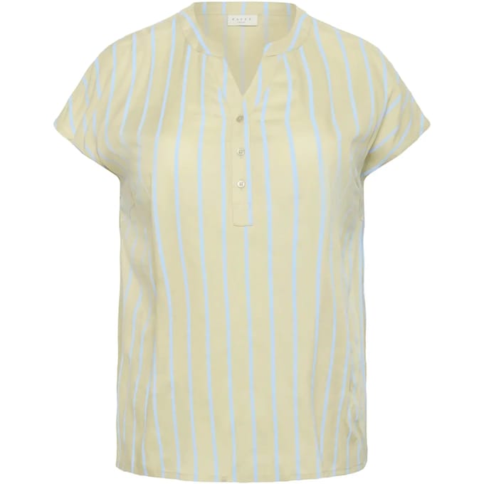 Mouwloze damesblouse KAFFE Curve Sida Wing