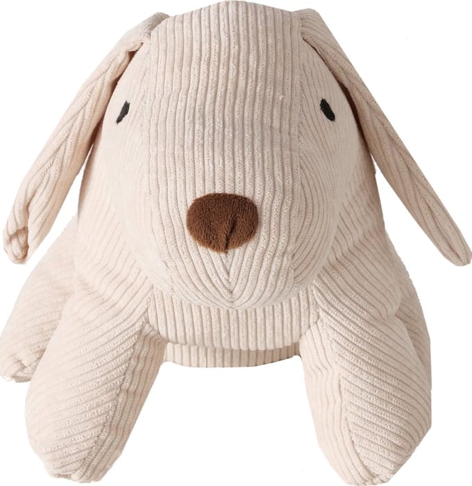 Deurstopper hond zittend crème rib Boltze