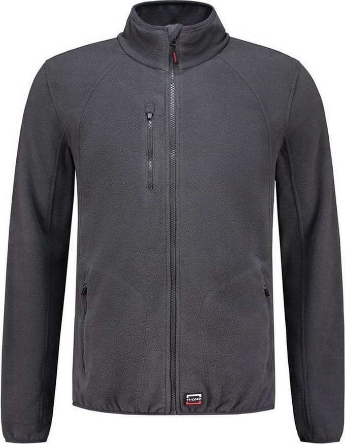 Tricorp 301012 Sweatvest Fleece Luxe - Donkergrijs - L