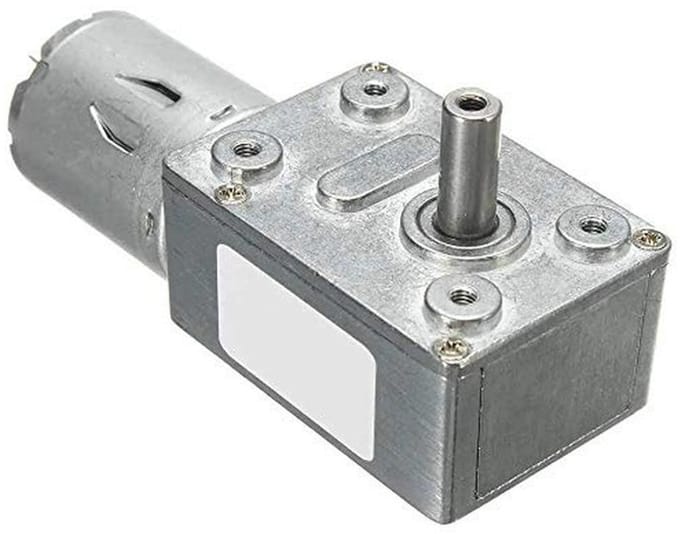 DC Motor 6V 6RPM - Hoge Torsie Turbo Worm Geared Motor
