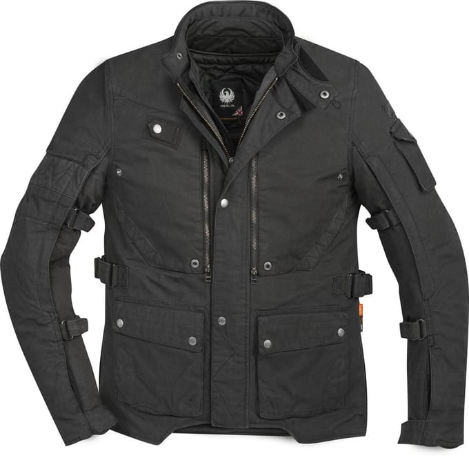 Merlin Mahala Pro D3O Explorer Zwart Textiele Motorjas - Jas