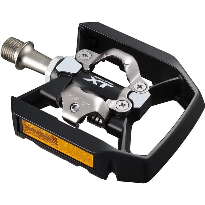 Shimano Deore XT PD-T8000 - Pedalen - Combi: Platform / SPD kliksysteem - Zwart