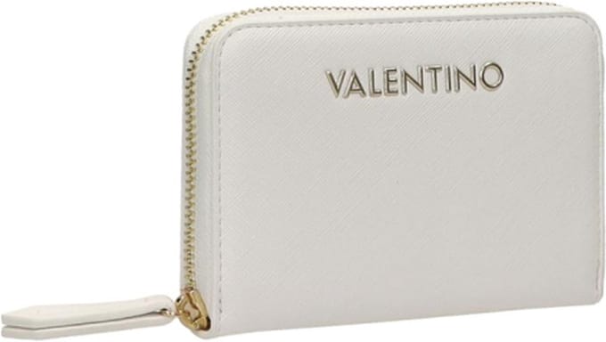 Valentino Bags Portemonnee / Portefeuille Dames - Ritsportemonnee - Zero Re - Wit