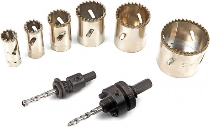HBM 11-delige PROFI diamant gatenzaag set 19 - 57 mm