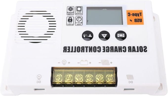 Zonne Laadregelaar - Energie Controller - Off-grid Systemen - Driestaps PWM Laden - 12V 24V - Transparant