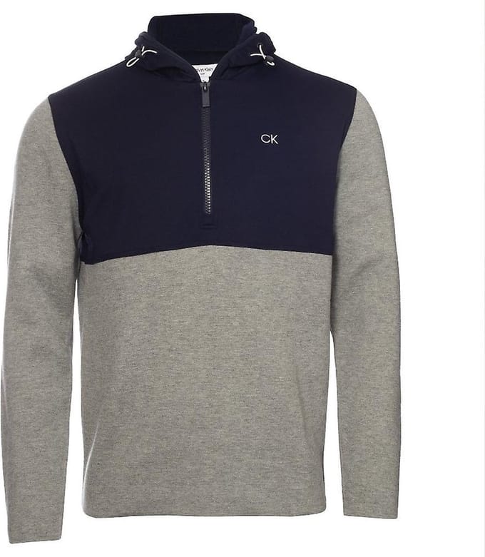 Calvin Klein Yosmite Hoody - Blauw/ Grijs - Maat S
