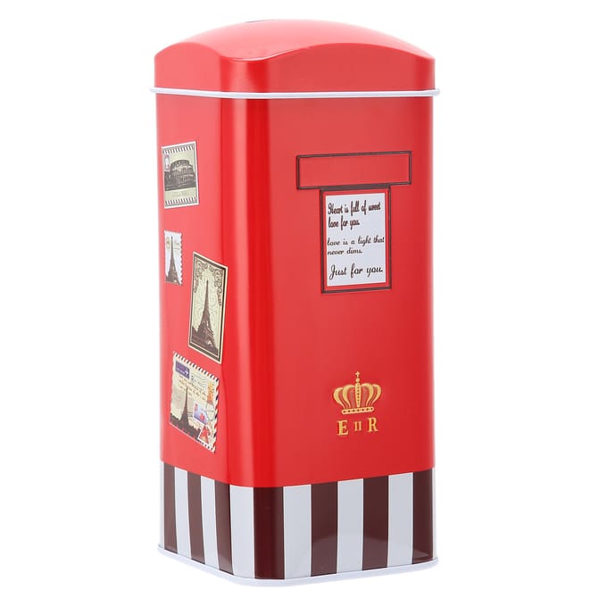 Brievenbus Postbus Model Decor Staat Spaarvarken Sparen Doos Huis Bureau Decoratie red