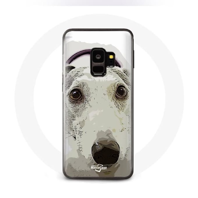 Coque pour samsung galaxy S9 plus Lévrier greyhound Race de chiens