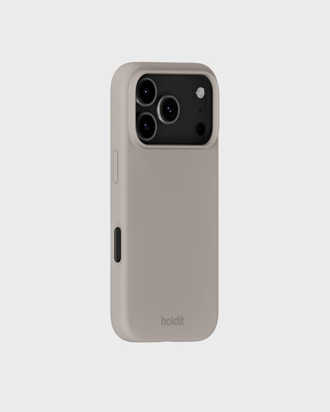 Phone Case Silicone Taupe iPhone 17 Pro Max
