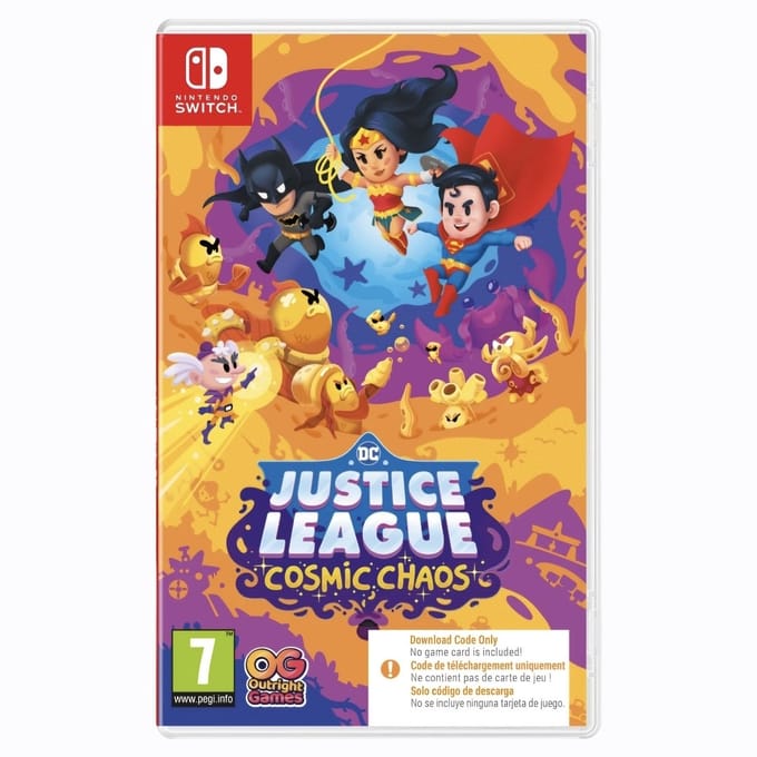 Nintendo Switch: DC's Justice League - Cosmic Chaos (Code-in-a-Box)