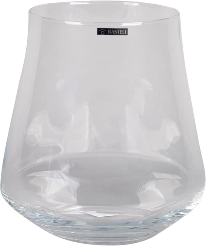 Rasteli Vaas-Bloemvaas Eleganza Glas D 25 cm H 27.5 cm