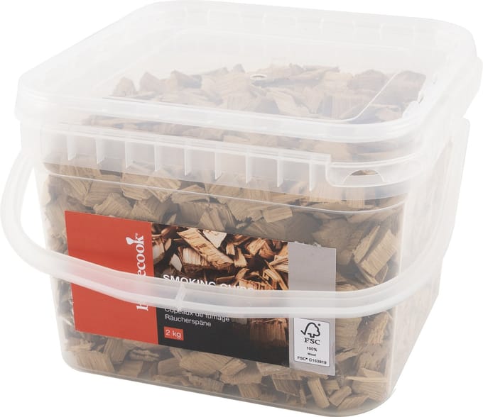 Barbecook emmer met rookchips els 1.3kg