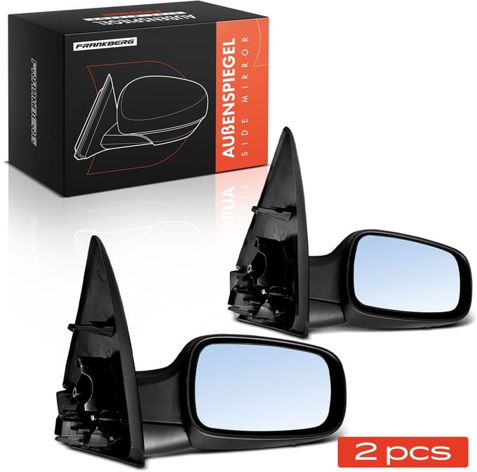 Frankberg 2x buitenspiegel links/rechts voor Renault Megane 2