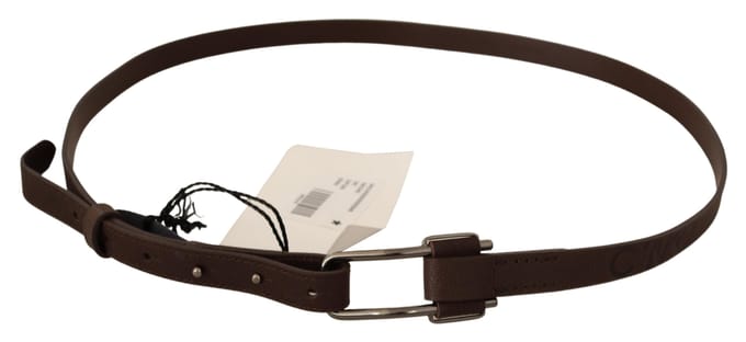 Costume National Bruin Leren Riem