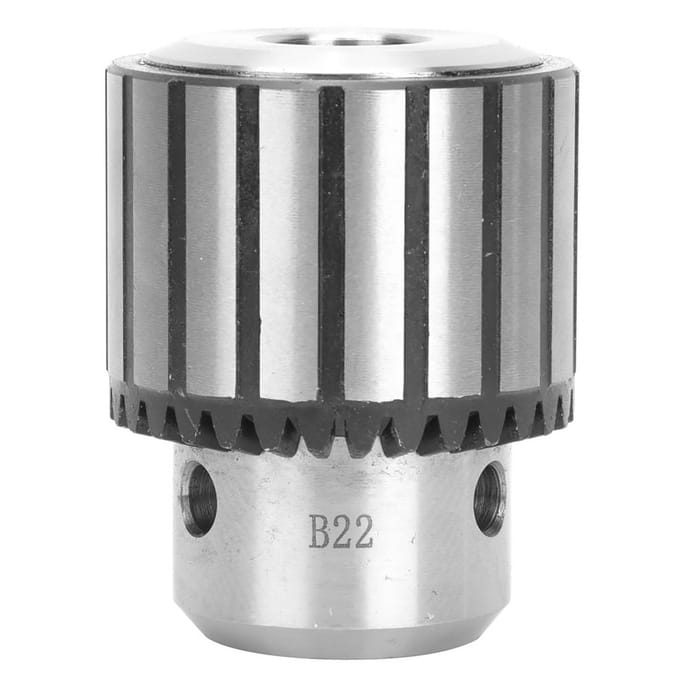 Mandrin de perçage robuste B22 de 520 mm avec clé pour tour CNC et perceuse d'établi
