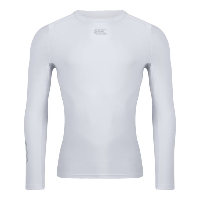 Canterbury Heren Thermoreg Top met lange mouwen (Wit)