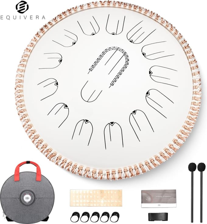 Equivera Handpan - Handpan Klankschaal - Handpan Drum - Tongue Drum