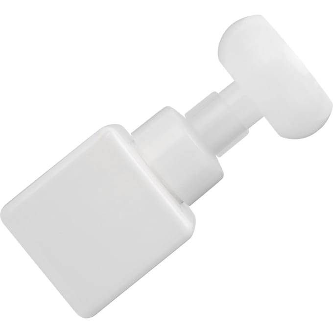Schuimmousse Pompfles Reizen Navulbaar Bloemvorm Schuimende Zeepdispenser Fles 250mlWit white