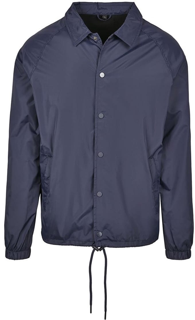 Build your Brand Coach Jacket BY128 - Navy - S