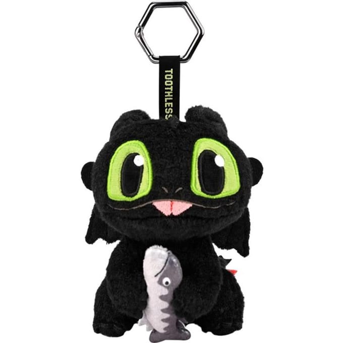 Echte Universal Studios Drakengetemmer Tandeloos Poppen Knuffel Vis Poppen Vasthoudend Schooltas Poppen Schattig Cadeau black