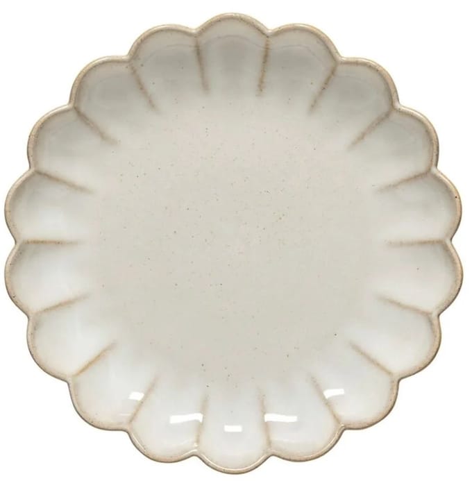 Costa Nova Marrakes servies serie ontbijtbord 22 cm wit zand