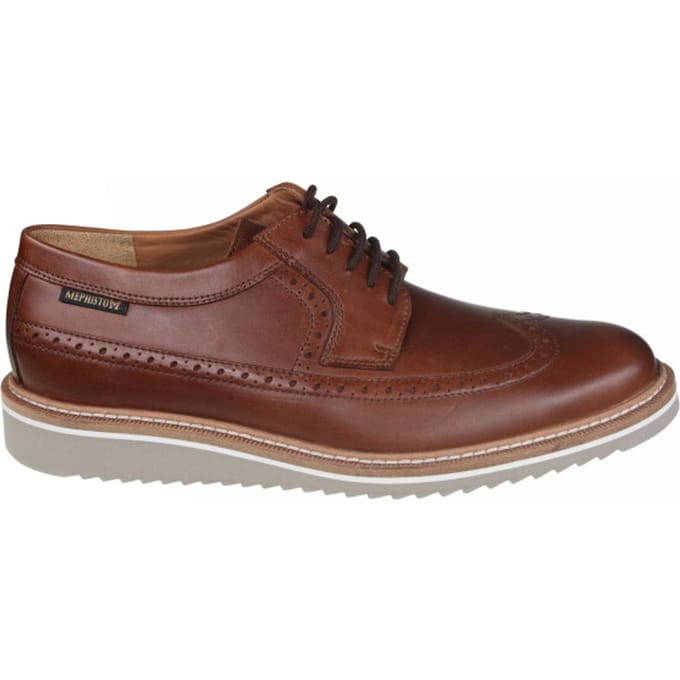 Mephisto Enrico - heren veterschoen - Bruin - maat 40.5 (EU) 7 (UK)