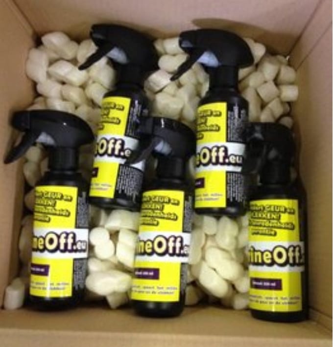 Urine-off 5x 250 ml multi-purpose vlek- en geurverwijderaar