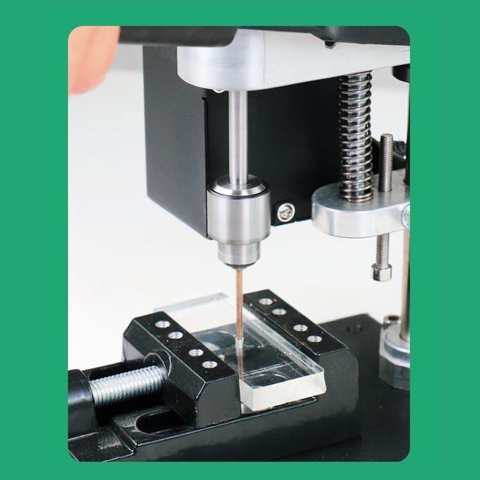Mini Kit de support de perceuse d'établi avec étau, tige d'extension, accessoires de ponçage et de sciage, Variable US Plug Standard