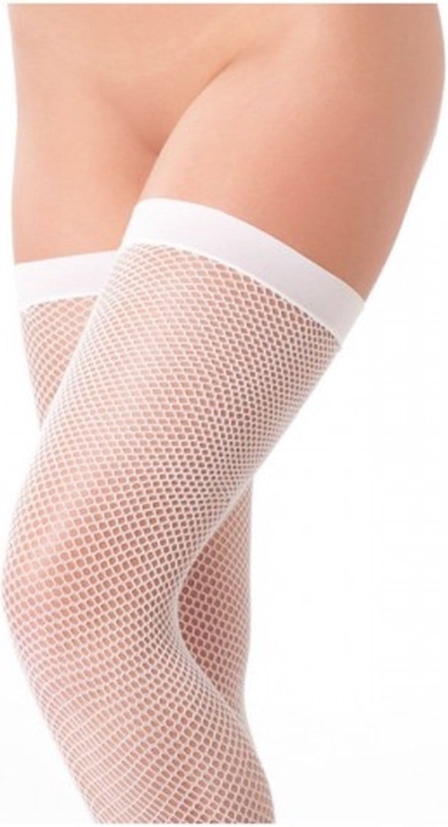 Amorable - Stay Up Netkousen - Wit - One Size