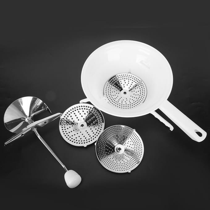 Multifunctionele Handmatige Voedselmolen Mixer Salade Groente Fruit Blender voor Keuken white