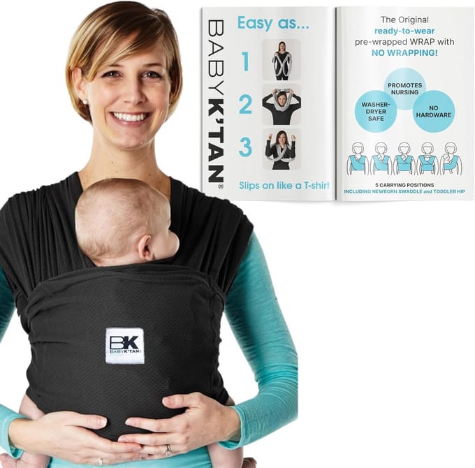 Comfortabele Babydraagdoek voor Pasgeborenen en Peuters