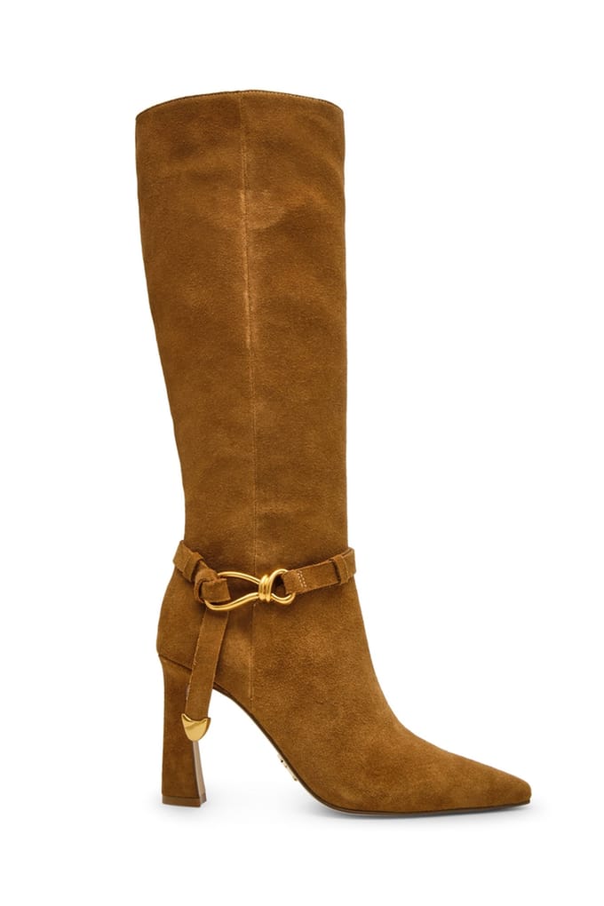 Steve Madden Sirrens Boots Tan Suede Taglia: 36 | Stivali Outlet | Donna