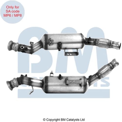 Roetfilter, uitlaatinstallatie BM CATALYSTS BM11562H