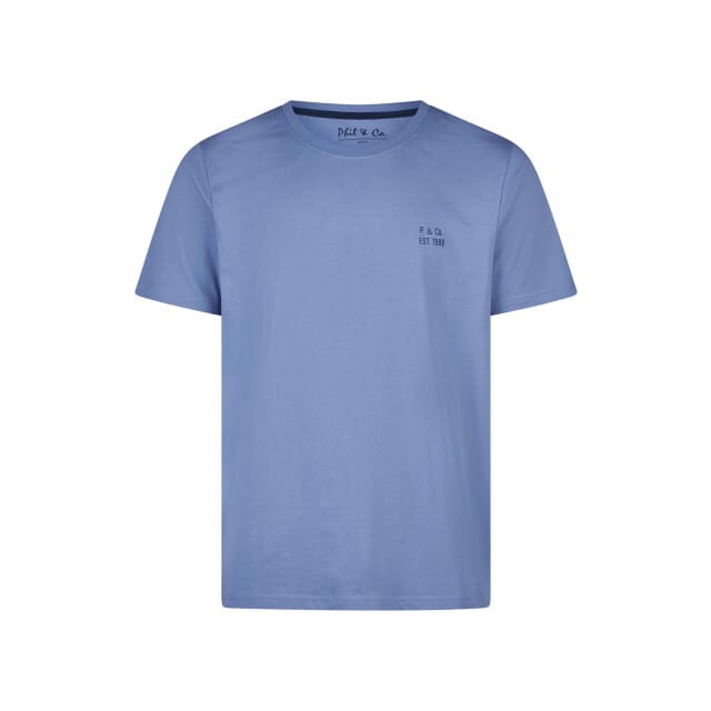 Phil & Co Heren pyjamashirt korte mouw