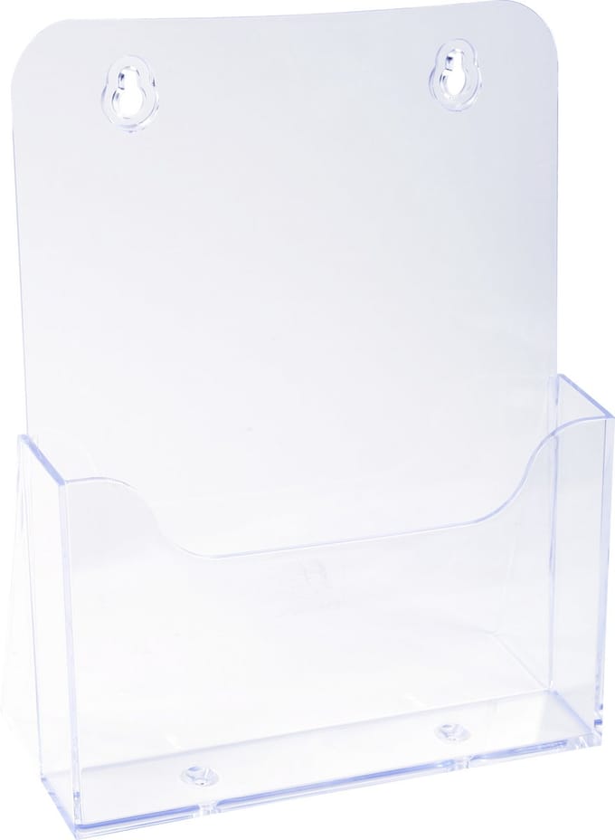 Exacompta 10x Folderhouder met 1 vak A5 - Transparant - 75058D