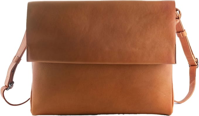 HAROLD'S Leren Schoudertas Campo Shoulderbag Cognac Lichtbruin