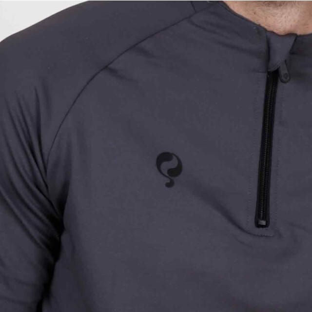 Heren Zip Sweater Legend - Grijs